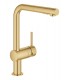 Grohe Minta Monomando de fregadero 1/2" Brushed cool sunrise (Oro cepillado) (30274GN0)