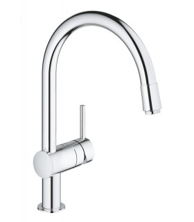 Grohe Minta Monomando de fregadero 1/2" Cromo (32918000)