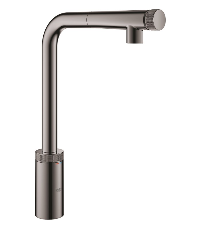 Compra online Misturador monocomando para lavatório Grohe Minta SmartControl com SmartControl Hard graphite integrado (31613A00) en oferta al mejor precio