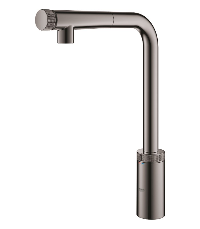 Compra online Misturador monocomando para lavatório Grohe Minta SmartControl com SmartControl Hard graphite integrado (31613A00) en oferta al mejor precio