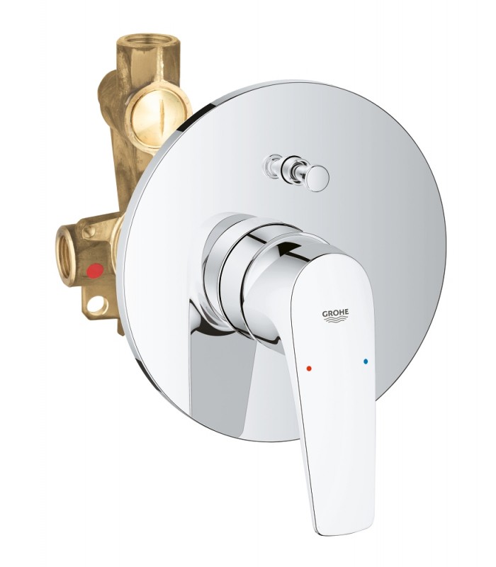 Compra online Misturador monocomando para banheira Grohe 
e chuveiro 1/2" Cromado (29113000) en oferta al mejor precio