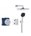 Conjunto de chuveiro de parede Grohe Precision Vitalio Comfort 250 cromado (34882000)