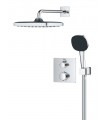 Conjunto de chuveiro de parede Grohe Precision Vitalio Comfort 250 cromado (34882000)