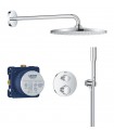 Conjunto de chuveiro de parede Grohe Precision Vitalio Rain Mono 310 cromado (34880000)