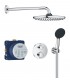 Conjunto de chuveiro de parede Grohe Precision Vitalio Start 250 cromado (34883000)