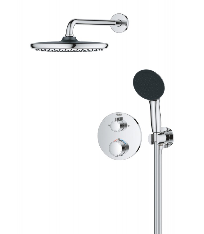Compra online Grohe Precision Conjunto de ducha mural Vitalio Start 250 Cromo (34883000) en oferta al mejor precio