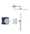 Conjunto de chuveiro de parede Grohe Precision Cube Vitalio Rain Mono 310 Cube Chrome (34879000)