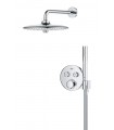 Conjunto de chuveiro de parede Grohe Precision SmartControl Vitalio Joy 260 Chrome (34878000)