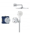Conjunto de chuveiro de parede Grohe Precision SmartControl Vitalio Rain Mono 310 Chrome (34877000)