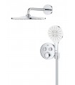 Conjunto de chuveiro de parede Grohe Precision SmartControl Vitalio Rain Mono 310 Chrome (34877000)
