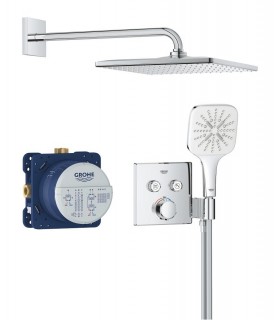 Grohe Precision SmartControl Conjunto de ducha mural Vitalio Rain Mono 310 Cube Cromo (34876000)