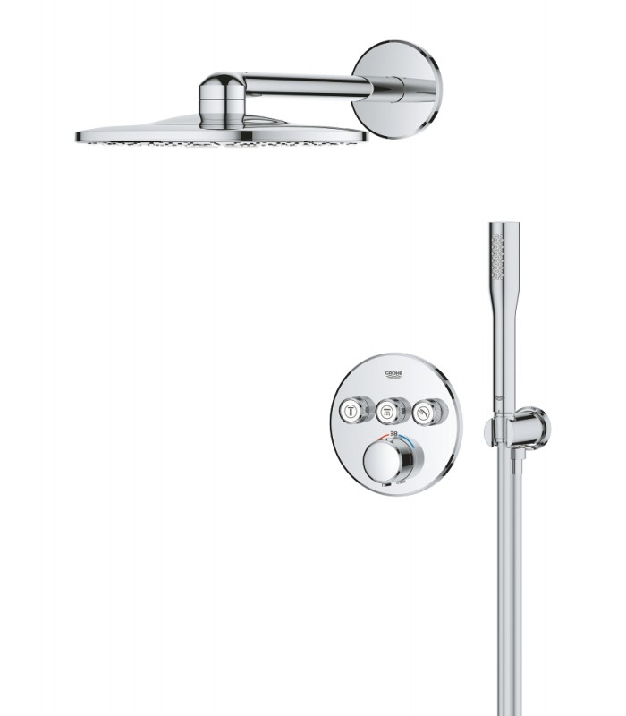 Compra online Grohe Precision SmartControl Conjunto de ducha mural Vitalio SmartActive 310 Cromo (34874000) en oferta al mejor precio