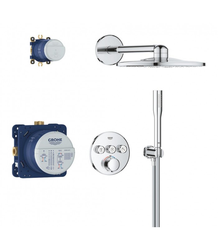 Compra online Grohe Precision SmartControl Conjunto de ducha mural Vitalio SmartActive 310 Cromo (34874000) en oferta al mejor precio