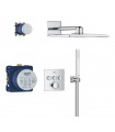 Grohe Precision SmartControl Conjunto de ducha mural Vitalio SmartActive 310 Cube Cromo (34875000)