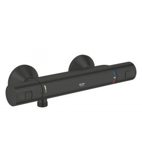 Termostato de chuveiro Grohe Precision Start 1/2" preto fosco (345942430)