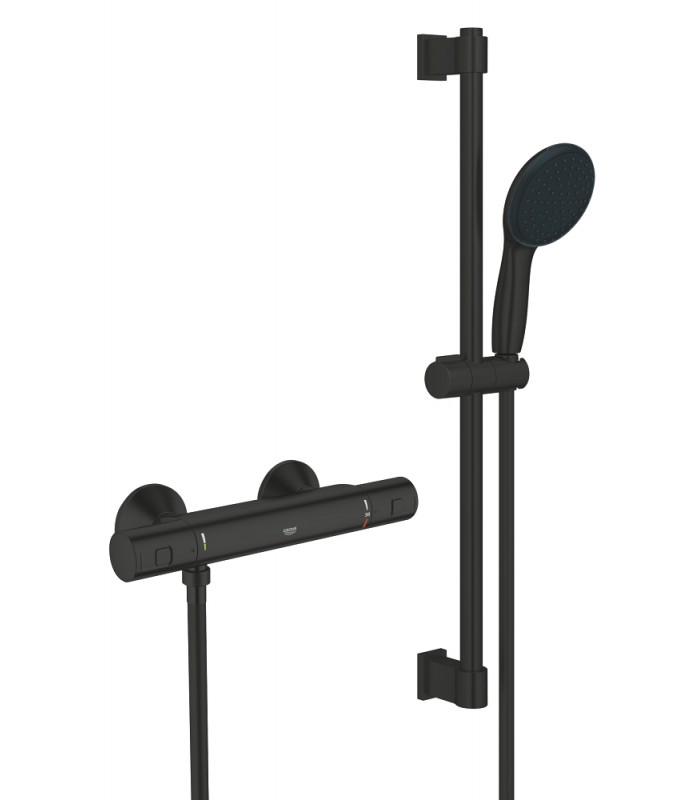Compra online Grohe Precision Start Termostato de ducha 1/2" Negro mate (345972431) en oferta al mejor precio