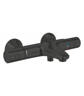 Termostato de banho e chuveiro Grohe Precision Start 1/2" preto fosco (345982430)