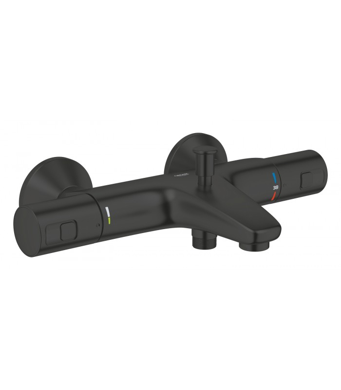 Compra online Termostato de banho e chuveiro Grohe Precision Start 1/2" preto fosco (345982430) en oferta al mejor precio