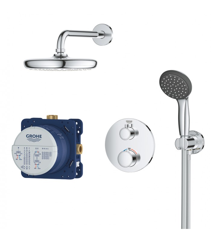 Compra online Grohe Precision Trend Conjunto Perfect shower con Vitalio Start 210 Cromo (34733002) en oferta al mejor precio