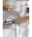 Termostato de banho Grohe Precision Trend 
e chuveiro 1/2" Cromado (34227002)