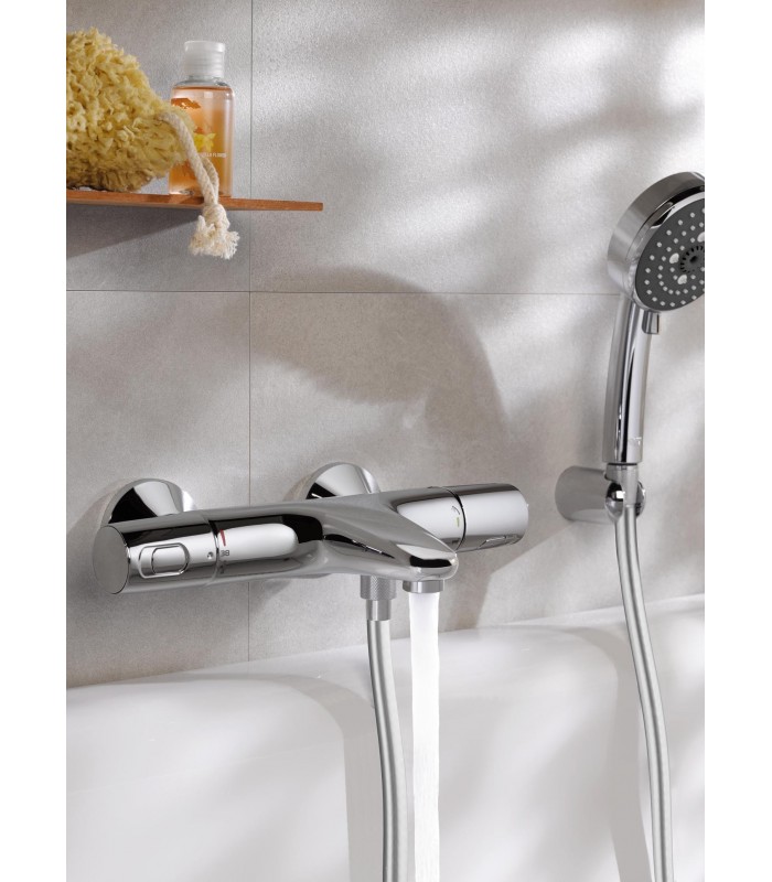 Compra online Termostato de banho Grohe Precision Trend 
e chuveiro 1/2" Cromado (34227002) en oferta al mejor precio