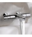 Termostato de banho Grohe Precision Trend 
e chuveiro 1/2" Cromado (34227002)