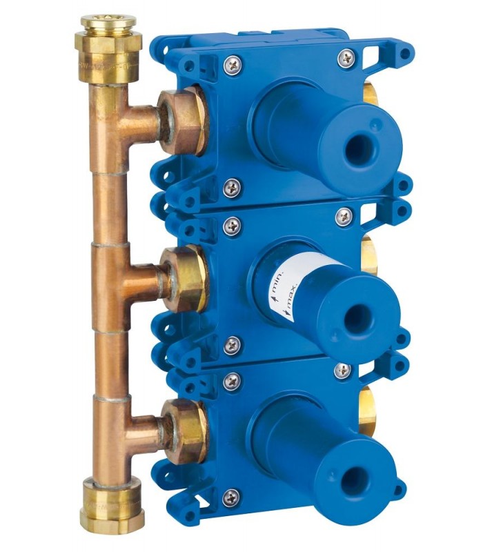Compra online Grohe Rapido C Corpo oculto para torneira tripla 26 880 000 (35031000) en oferta al mejor precio