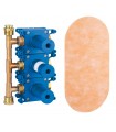 Grohe Rapido C Corpo oculto para torneira tripla 26 880 000 (35031000)