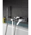 Grohe Sail Cube Monomando para baño 
y ducha 1/2" Cromo (23438000)
