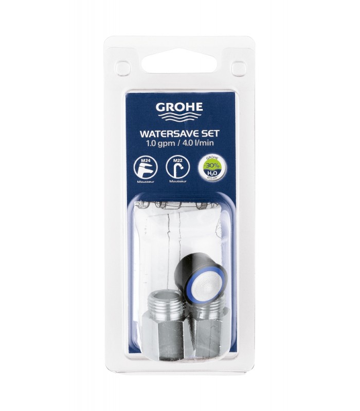Compra online Conjunto de economia de água Grohe
 Cromo (48189000) en oferta al mejor precio