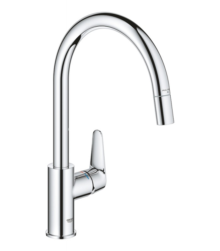 Compra online Misturador monocomando para lavatório Grohe Start Curve 1/2" cromado (30562000) en oferta al mejor precio