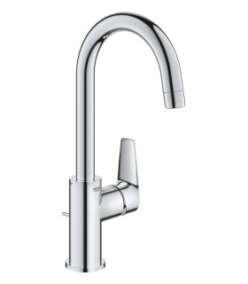 Grohe Start Edge Monomando de lavabo de 1/2"
Tamaño L Cromo (23776001)