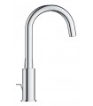 Misturador monocomando para lavatório Grohe Start Edge 1/2"
Tamanho L Cromado (23776001)