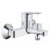 Misturador monocomando para banheira Grohe Start Edge 
e chuveiro 1/2" Cromado (23348000)