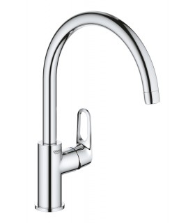 Misturador monocomando para lavatório Grohe Start Flow 1/2" cromado (31555001)