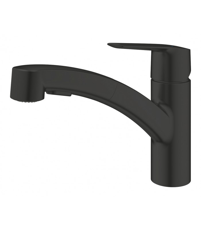 Compra online Grohe Start Monomando de fregadero 1/2" Negro mate (303072431) en oferta al mejor precio