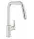 Grohe Start Monomando de fregadero 1/2" Supersteel (30631DC0)