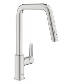 Grohe Start Monomando de fregadero 1/2" Supersteel (30631DC0)