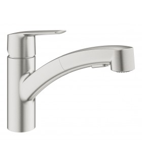 Grohe Start Monomando de fregadero 1/2" Supersteel (30307DC1)