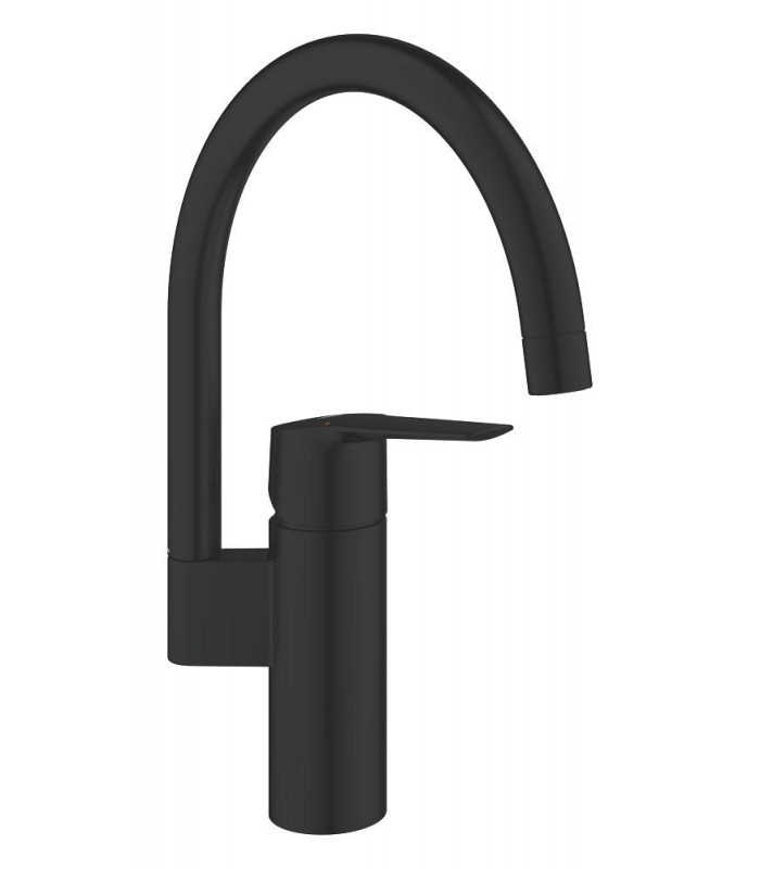 Compra online Grohe Start Monomando de fregadero 1/2" Negro mate (304692430) en oferta al mejor precio