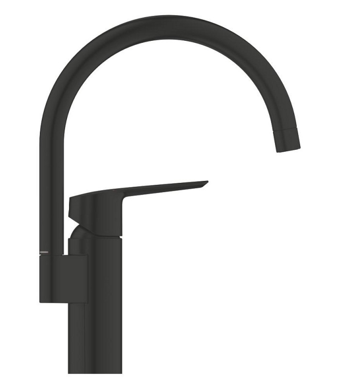 Compra online Grohe Start Monomando de fregadero 1/2" Negro mate (304692430) en oferta al mejor precio