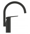 Misturadora monocomando para lava-loiça Grohe Start 1/2" Preto mate (304692430)