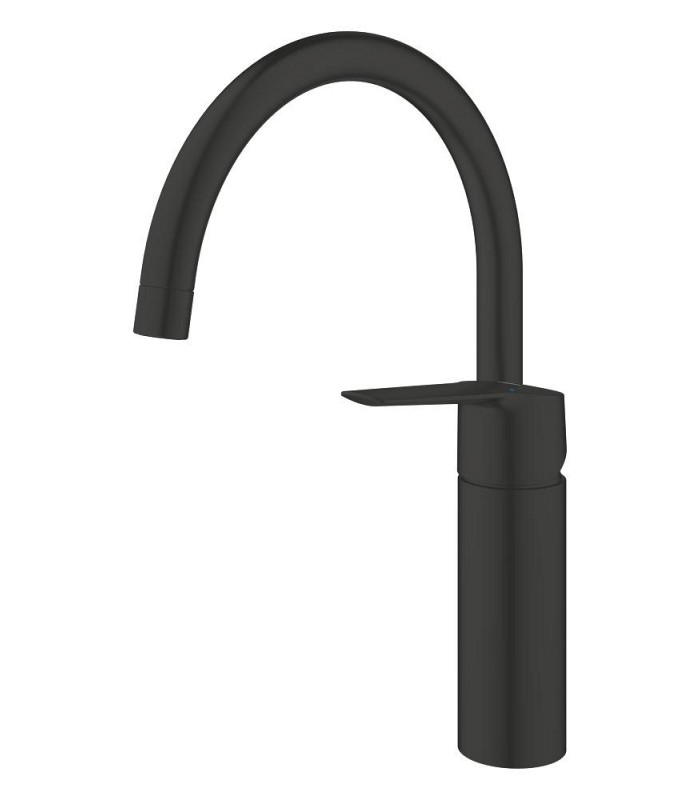 Compra online Grohe Start Monomando de fregadero 1/2" Negro mate (304692430) en oferta al mejor precio