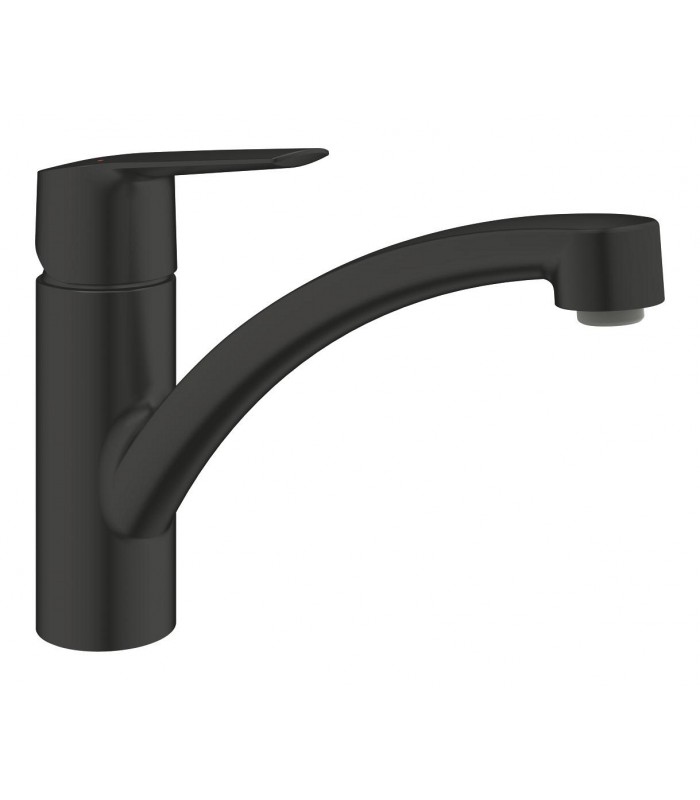 Compra online Grohe Start Monomando de fregadero 1/2" Negro mate (305302432) en oferta al mejor precio