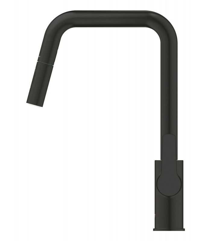 Compra online Grohe Start Monomando de fregadero 1/2" Negro mate (306312430) en oferta al mejor precio