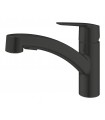 Grohe Start Monomando de fregadero 1/2" Negro mate (305312431)