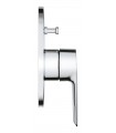 Misturador monocomando para banheira Grohe Start 
e chuveiro 1/2" Cromado (23558002)