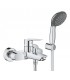 Misturador monocomando para banheira Grohe Start 
e chuveiro 1/2" Cromado (23413002)