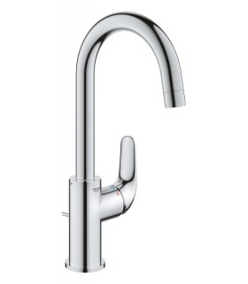 Misturador monocomando para lavatório Grohe Swift 1/2"
Tamanho L Cromado (24330001)