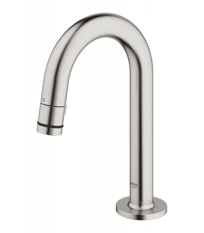 Compra online Grohe Universal pillar tap 1/2" Supersteel (20201DC0) en oferta al mejor precio